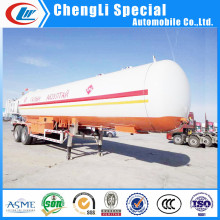 Heavy Duty 40m3 LPG Transport Trailer 40000L LPG Tank Semi Trailer 20ton LPG Trailer for Sale